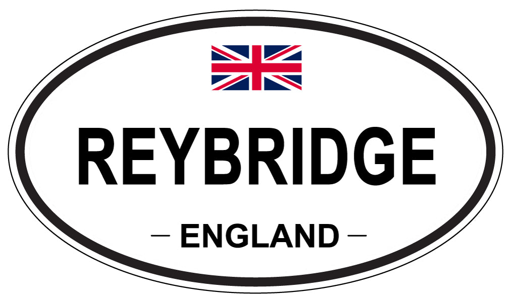 REYBRIDGE, England - Oval Magnet