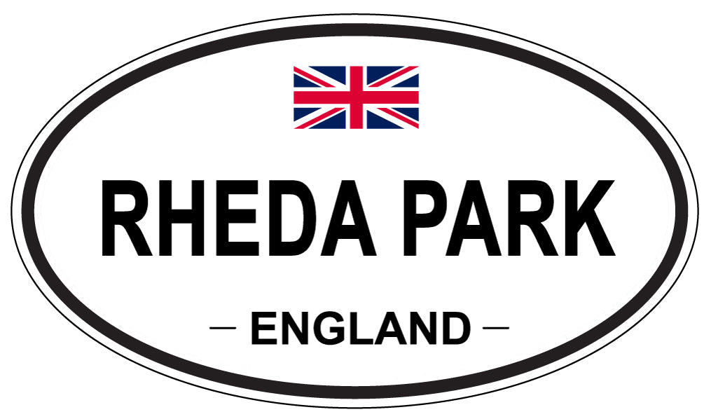 RHEDA PARK, England - Oval Magnet