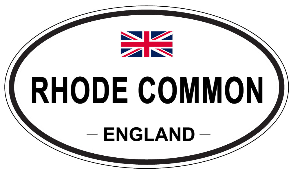 RHODE COMMON, England - Oval Magnet