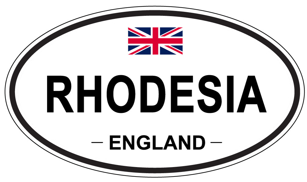 RHODESIA, England - Oval Magnet