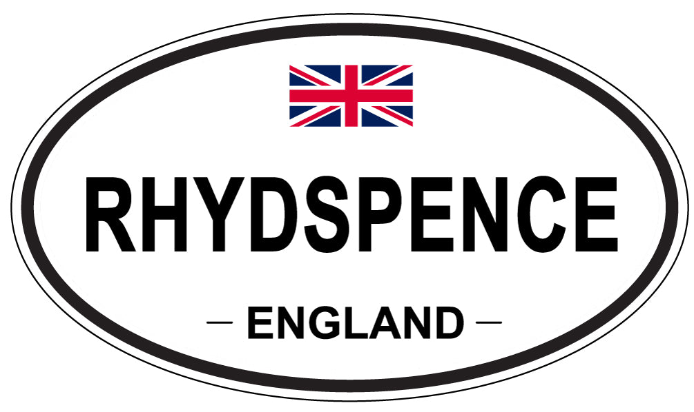 RHYDSPENCE, England - Oval Magnet