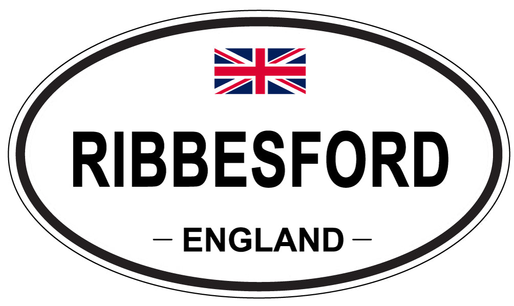 RIBBESFORD, England - Oval Magnet