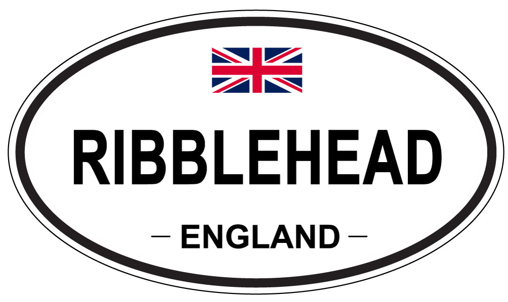 RIBBLEHEAD, England - Oval Magnet