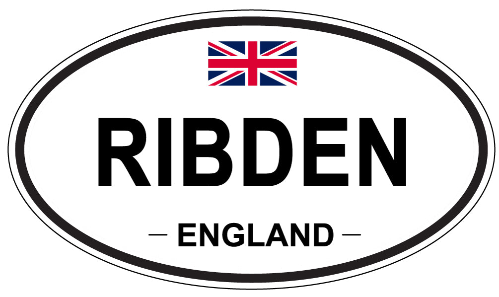 RIBDEN, England - Oval Magnet