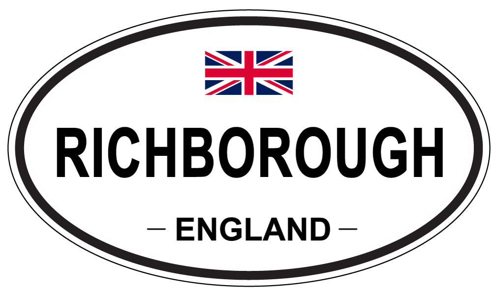 RICHBOROUGH, England - Oval Magnet