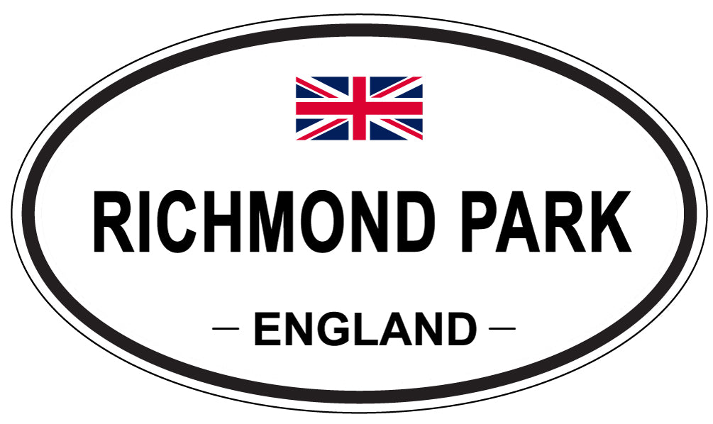RICHMOND PARK, England - Oval Magnet