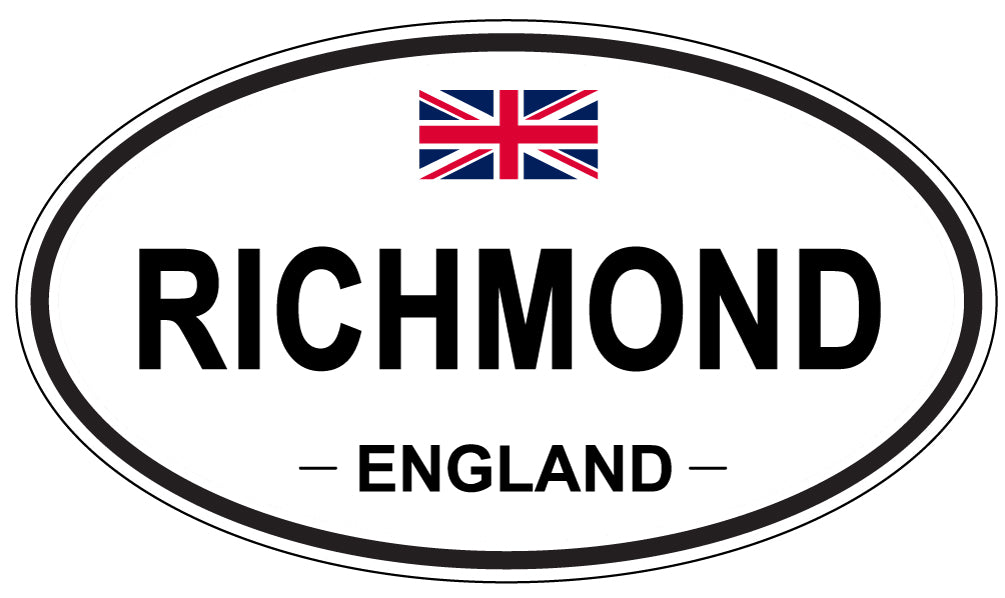 RICHMOND, England - Oval Magnet