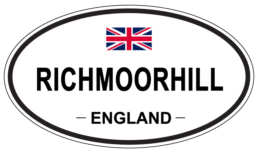 RICHMOORHILL, England - Oval Magnet