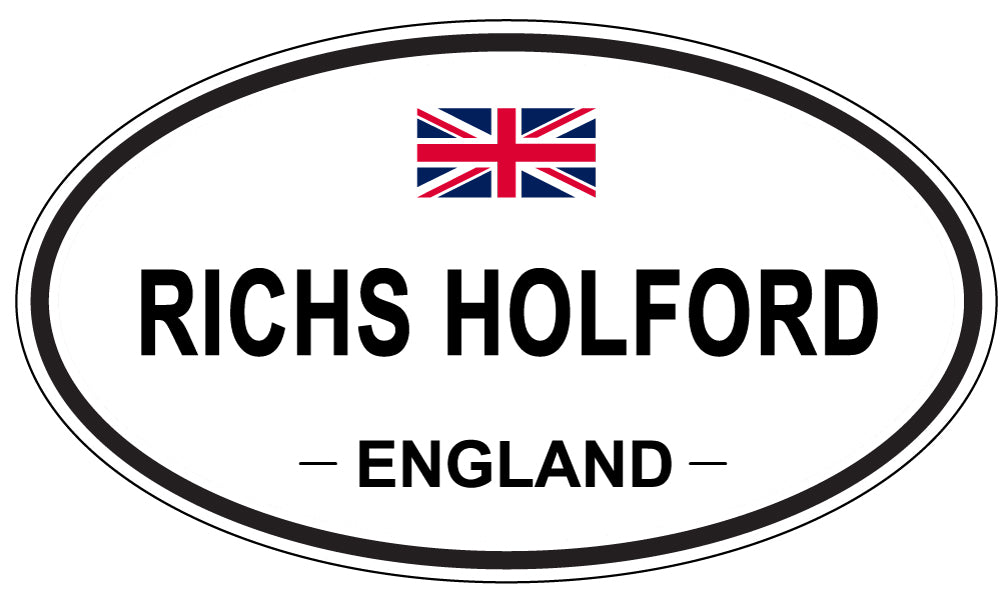 RICHS HOLFORD, England - Oval Magnet