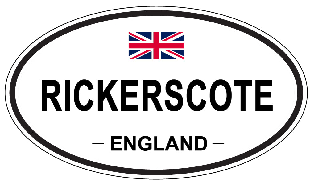 RICKERSCOTE, England - Oval Magnet