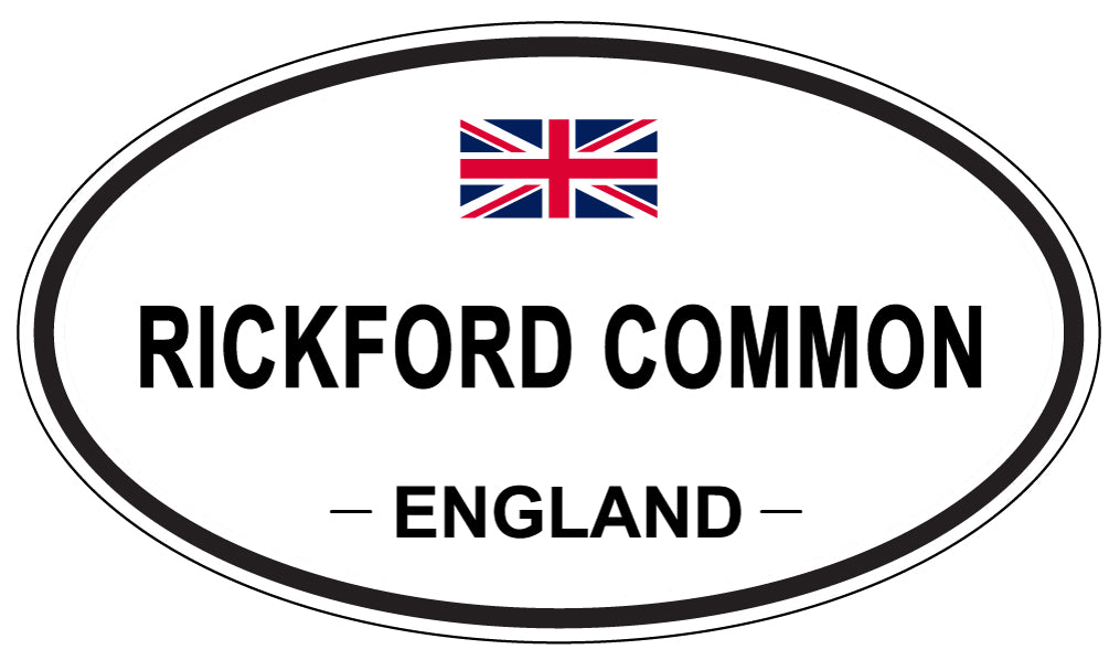 RICKFORD COMMON, England - Oval Magnet