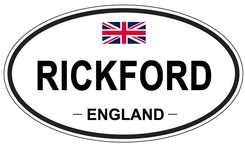 RICKFORD, England - Oval Magnet