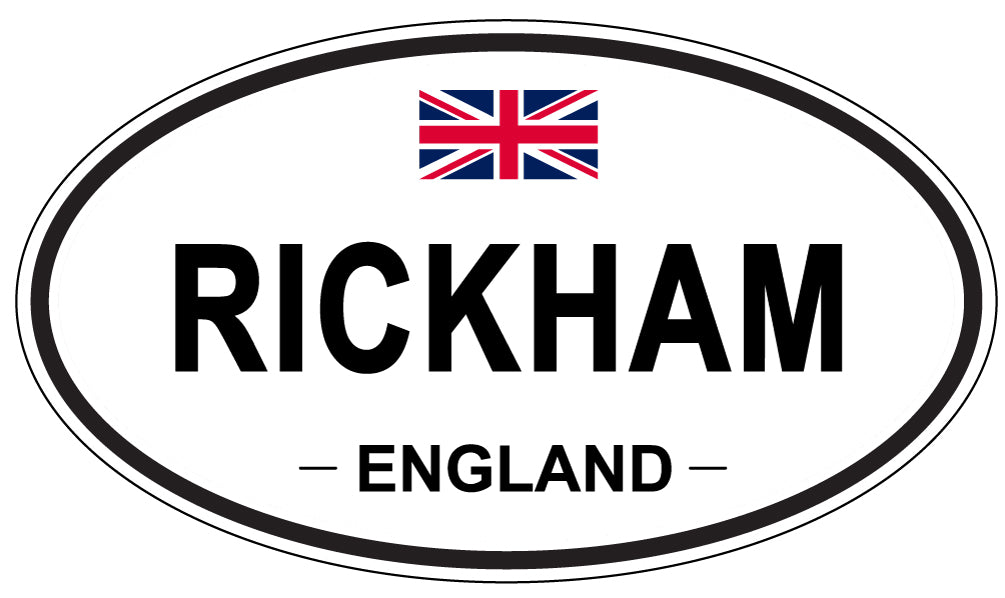 RICKHAM, England - Oval Magnet