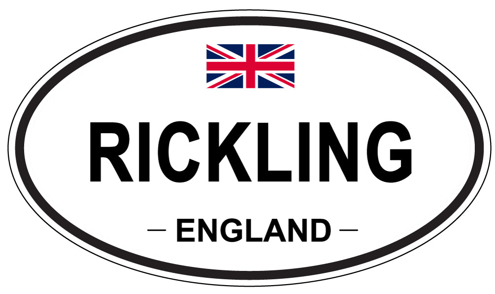 RICKLING, England - Oval Magnet