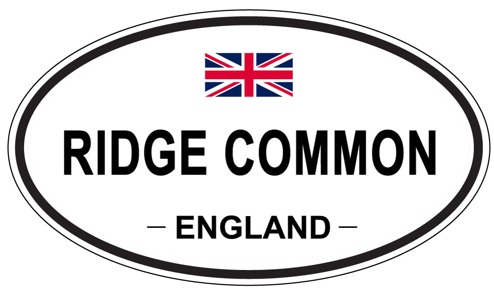 RIDGE COMMON, England - Oval Magnet