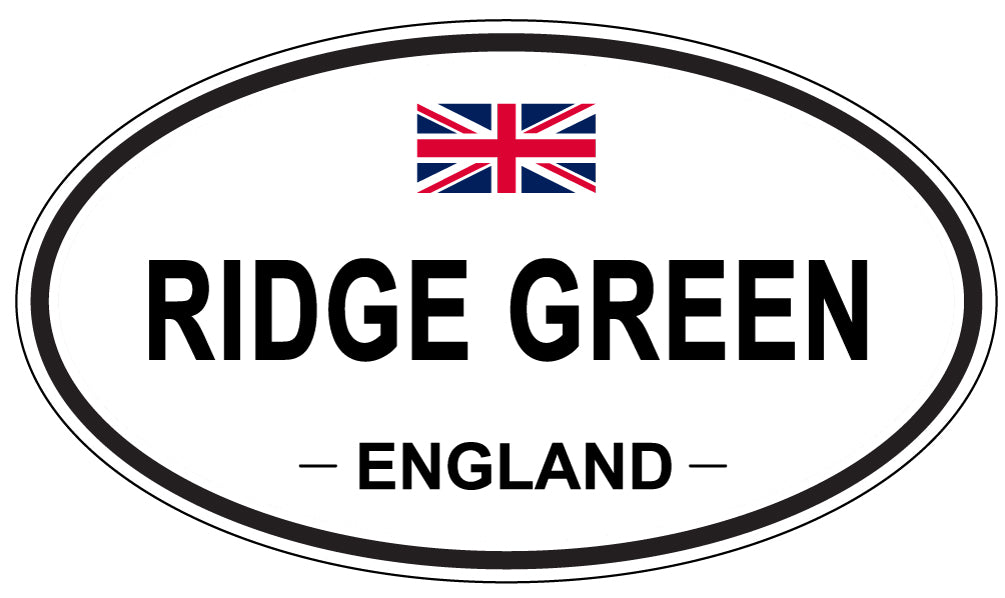 RIDGE GREEN, England - Oval Magnet