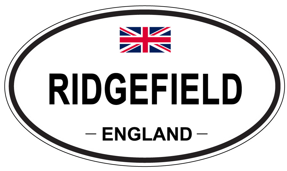 RIDGEFIELD, England - Oval Magnet