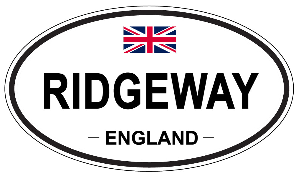 RIDGEWAY, England - Oval Magnet