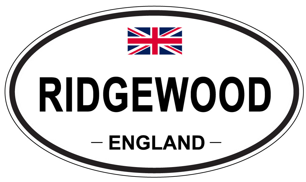 RIDGEWOOD, England - Oval Magnet