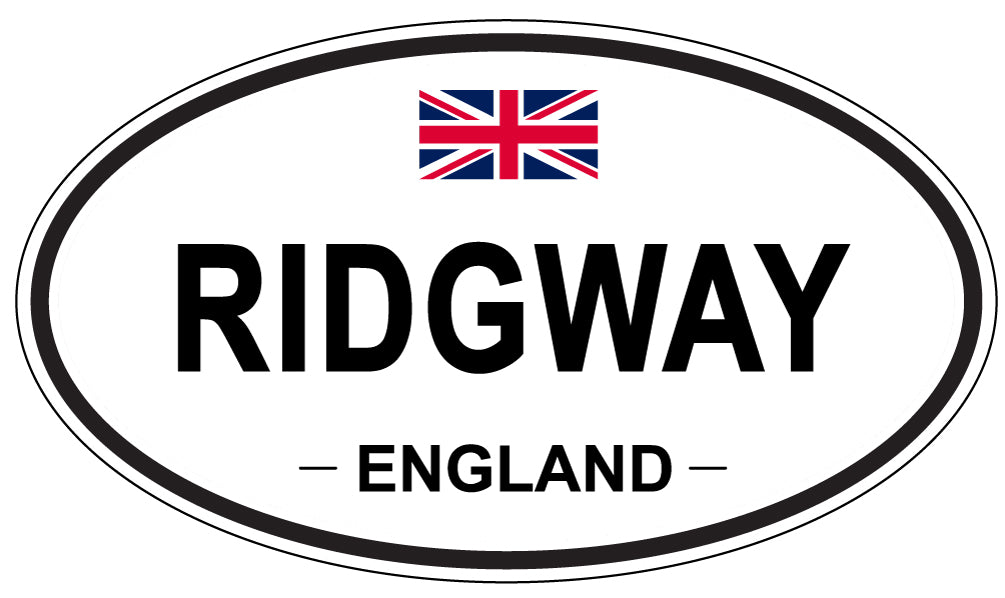 RIDGWAY, England - Oval Magnet