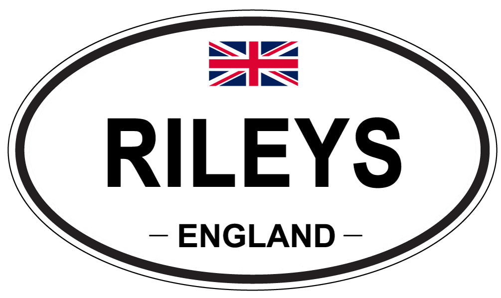 RILEYS, England - Oval Magnet
