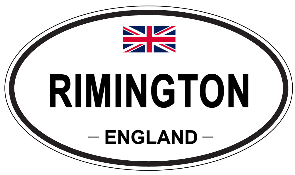 RIMINGTON, England - Oval Magnet