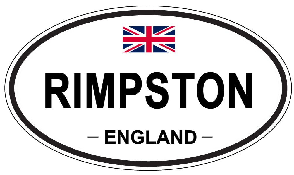RIMPSTON, England - Oval Magnet