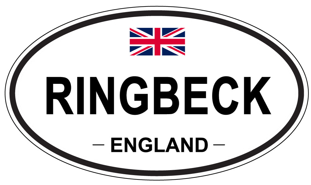RINGBECK, England - Oval Magnet