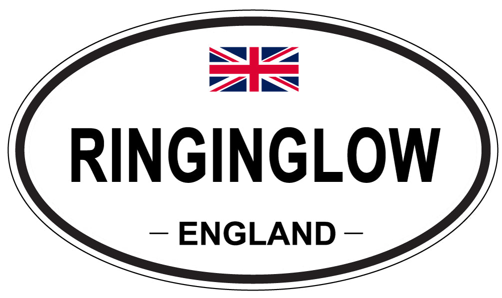 RINGINGLOW, England - Oval Magnet