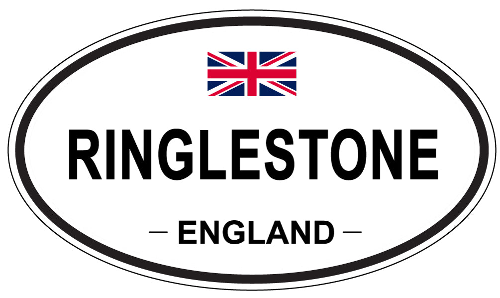 RINGLESTONE, England - Oval Magnet