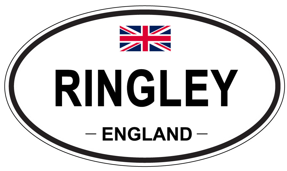 RINGLEY, England - Oval Magnet
