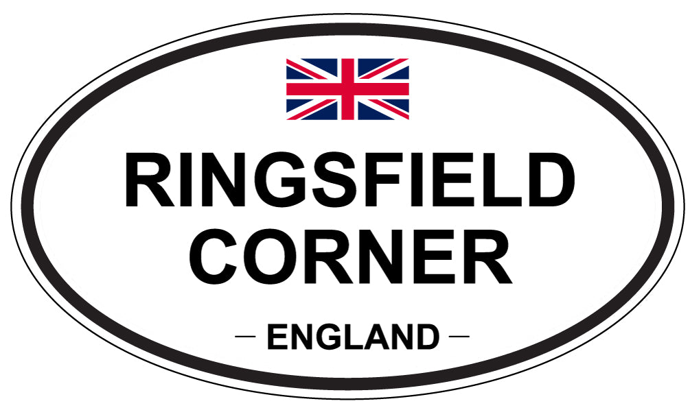 RINGSFIELD CORNER, England - Oval Magnet