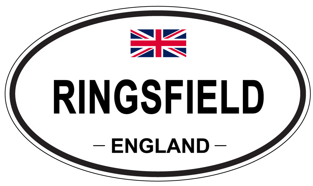 RINGSFIELD, England - Oval Magnet