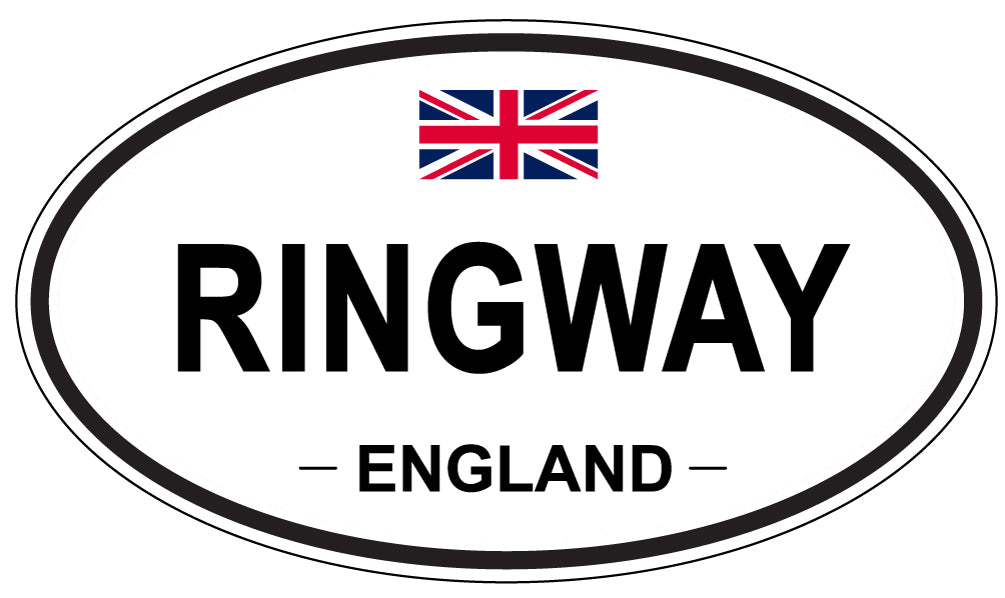 RINGWAY, England - Oval Magnet
