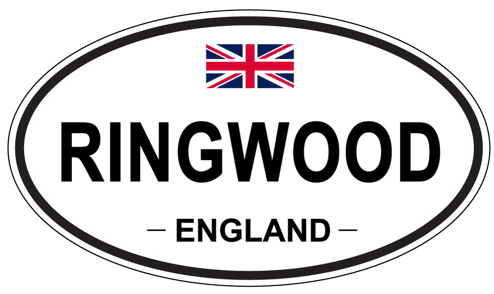 RINGWOOD, England - Oval Magnet