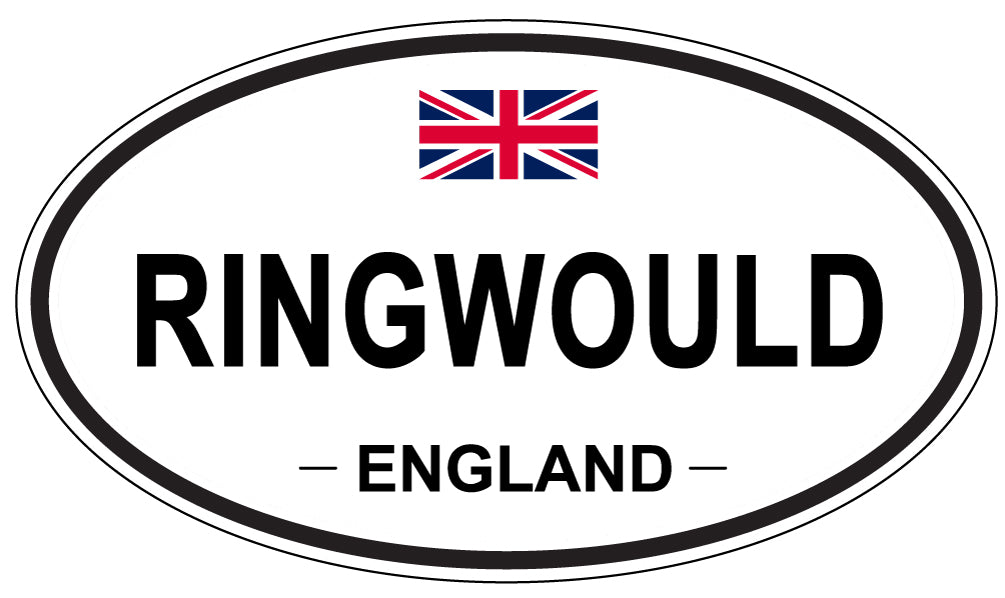 RINGWOULD, England - Oval Magnet