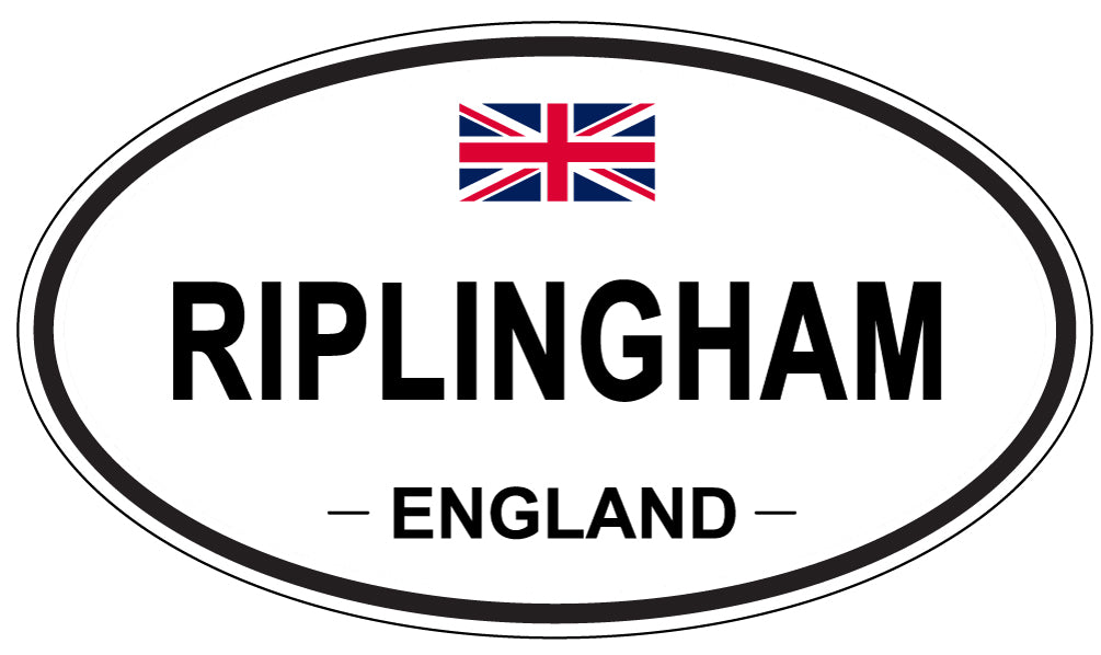 RIPLINGHAM, England - Oval Magnet