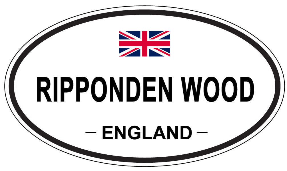 RIPPONDEN WOOD, England - Oval Magnet