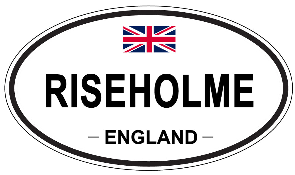 RISEHOLME, England - Oval Magnet