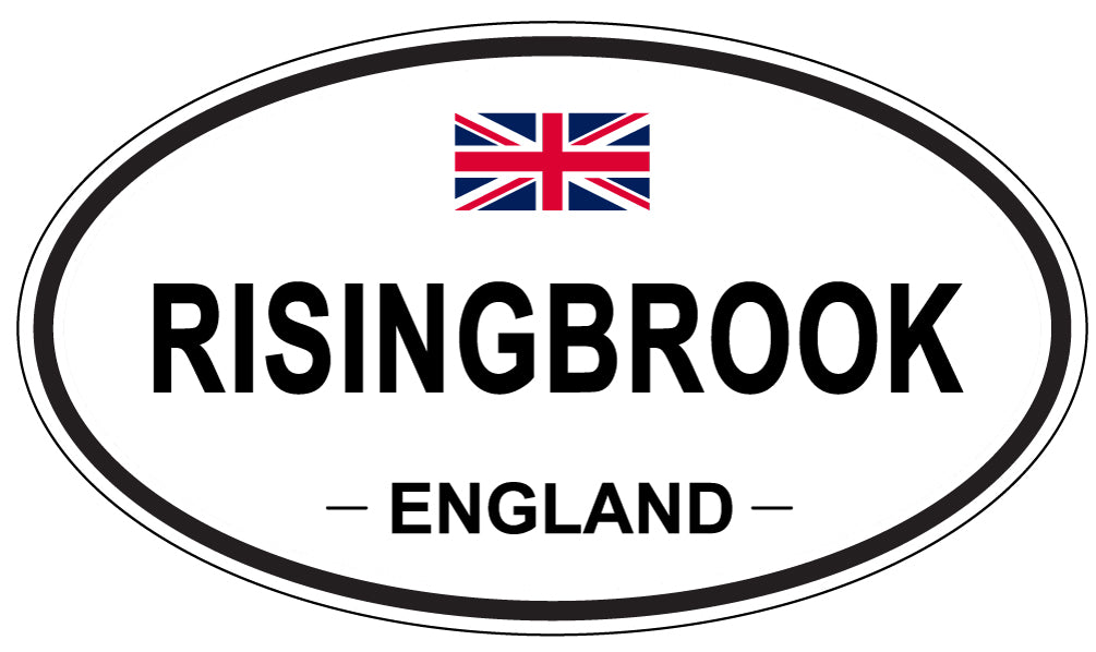RISINGBROOK, England - Oval Magnet