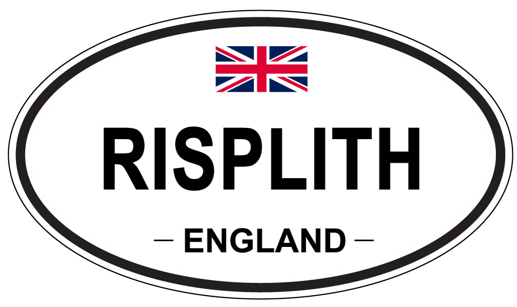 RISPLITH, England - Oval Magnet