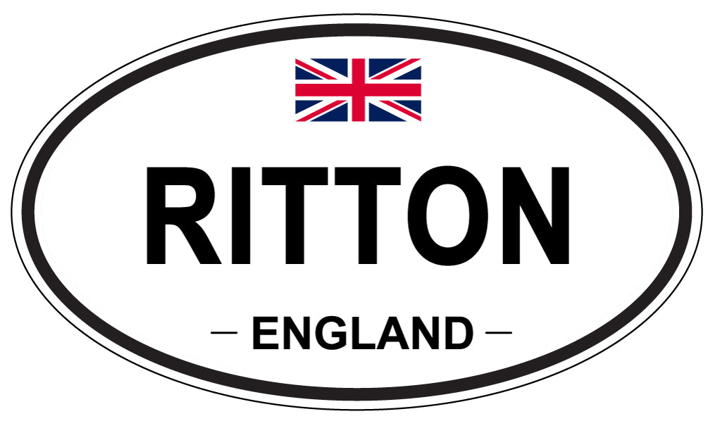 RITTON, England - Oval Magnet