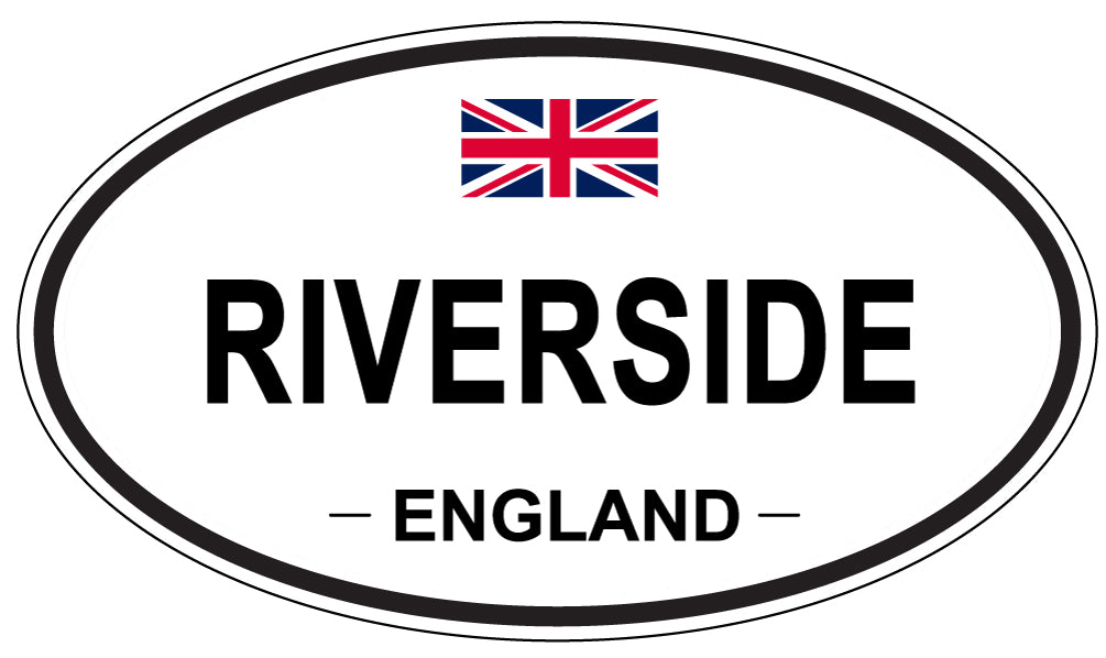 RIVERSIDE, England - Oval Magnet