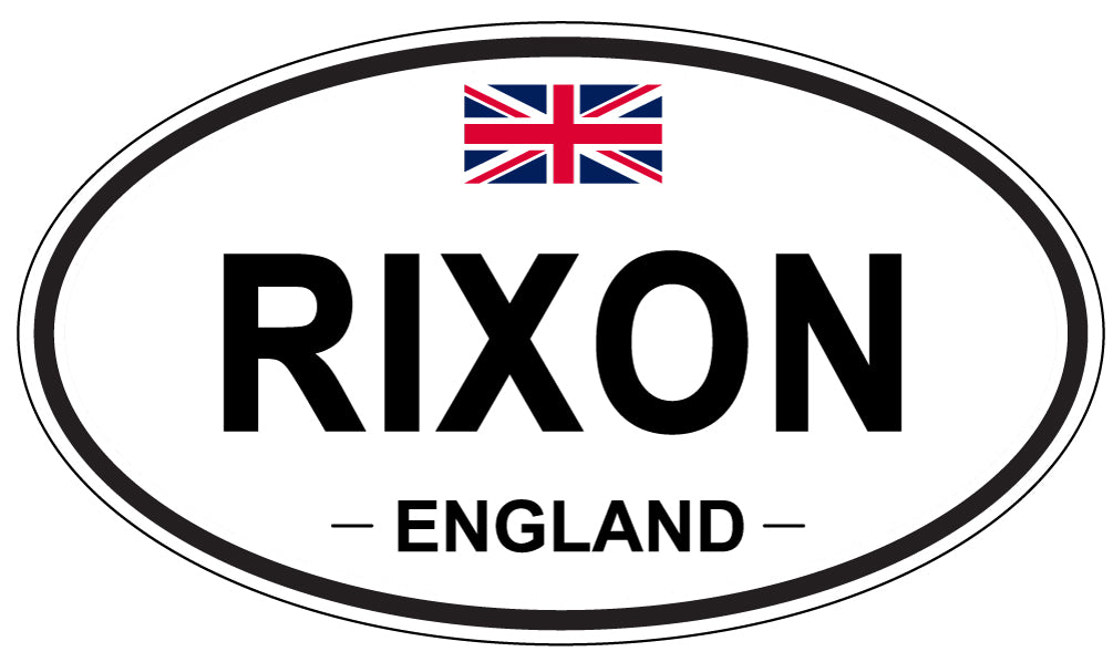 RIXON, England - Oval Magnet