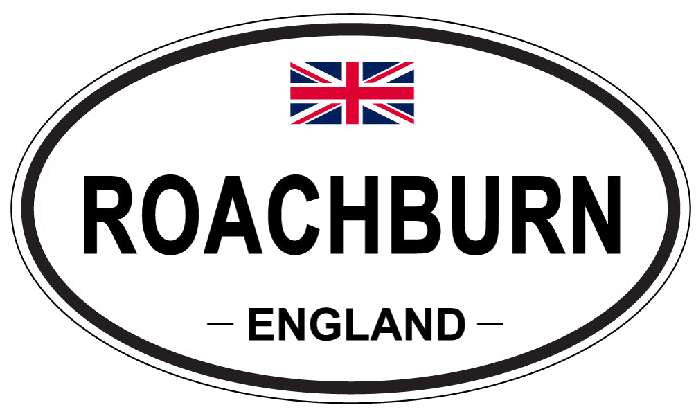 ROACHBURN, England - Oval Magnet