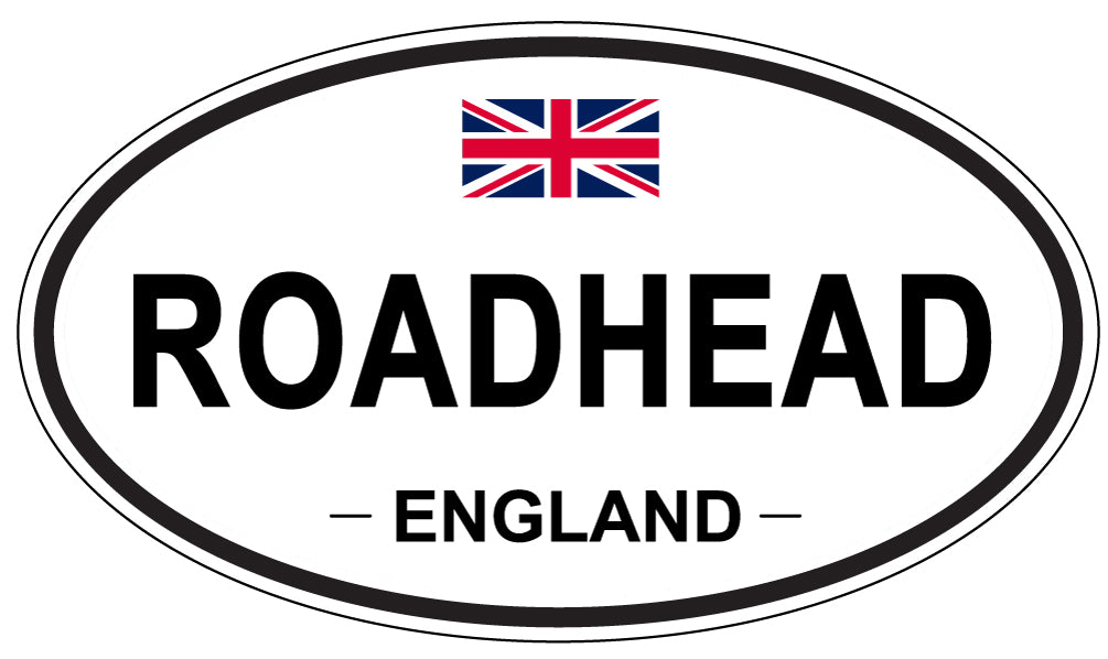 ROADHEAD, England - Oval Magnet