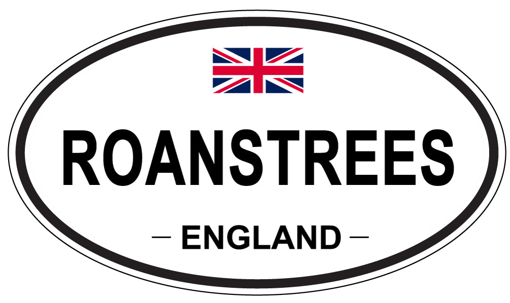 ROANSTREES, England - Oval Magnet