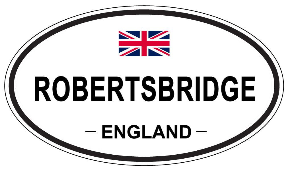 ROBERTSBRIDGE, England - Oval Magnet
