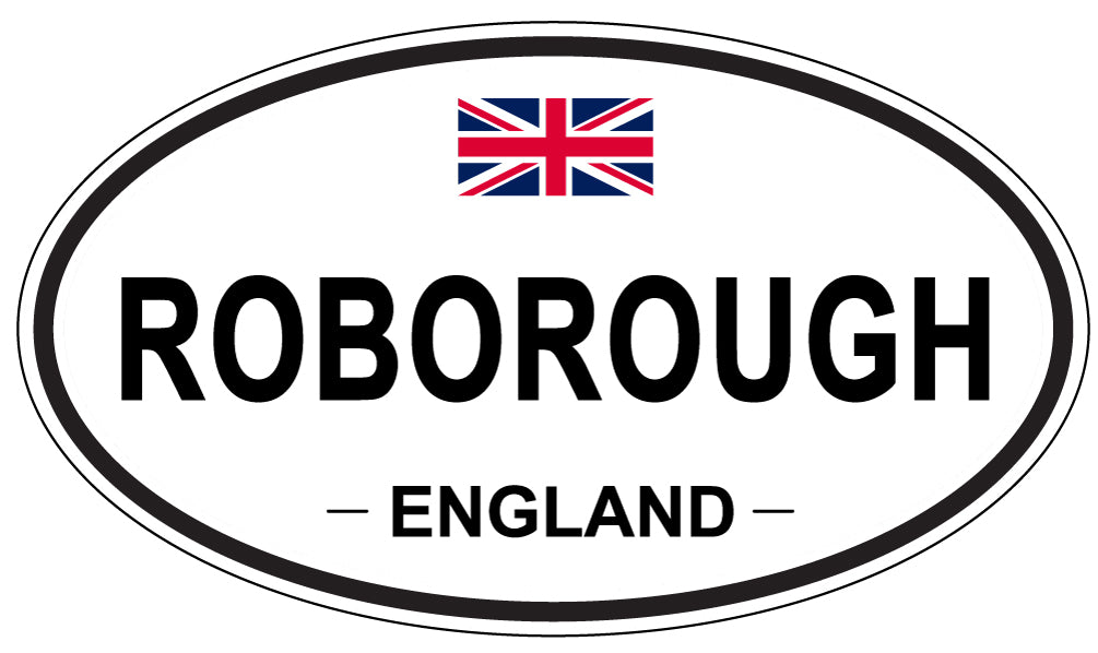 ROBOROUGH, England - Oval Magnet