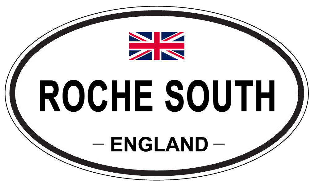 ROCHE SOUTH, England - Oval Magnet
